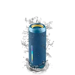 Ngs Altavoz Portátil Bluetooth 30W con Luces RGB IP67 Color Azul